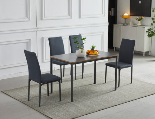Nika Set - פינת אוכל שולחן עם 4 כיסאות