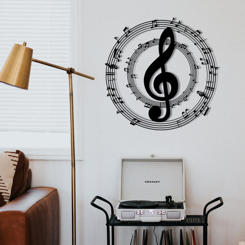 Arrakis - אקססורי מתכת לקיר - צבע שחור - משלוח חינם