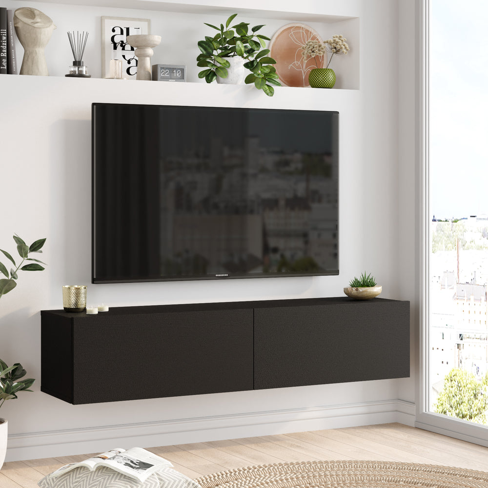 ARISTO FR10-LB -שחור - מזנון טלוויזיה צף