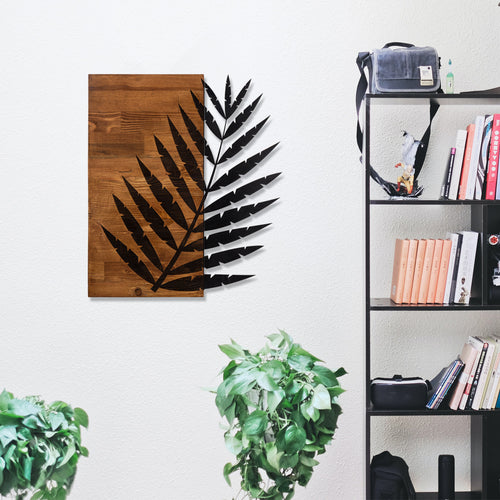 Leaf3 Metal Decor - אקססורי עץ לקיר - צבע שחור
אגוז - משלוח חינם