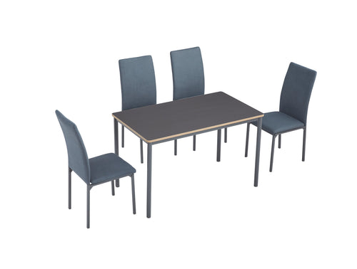 Nika Set - פינת אוכל שולחן עם 4 כיסאות